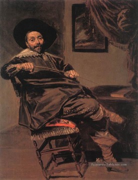 Portrait de Willem Van Heythuysen Siècle d’or néerlandais Frans Hals Peinture à l'huile